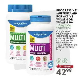 Ki Nature & Santé PROGRESSIVE MULTIVITAMIN FOR ACTIVE WOMEN OR WOMEN 50+ offer