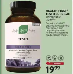 Ki Nature & Santé HEALTH FIRST TESTO SUPREME offer