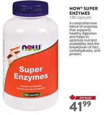 Ki Nature & Santé NOW SUPER ENZYMES offer