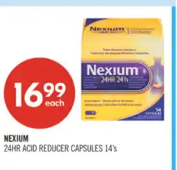 Shoppers Drug Mart NEXIUM 24HR ACID REDUCER CAPSULES offer