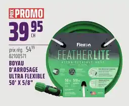 Gagnon - La Grande Quincaillerie BOYAU D'ARROSAGE ULTRA FLEXIBLE 50' X 5/8 FLEXON offer