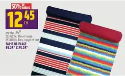 Gagnon - La Grande Quincaillerie TAPIS DE PLAGE 65.25 X 25.25 offer