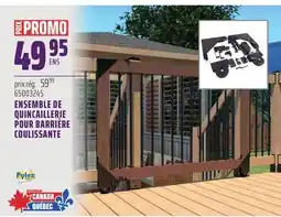 Gagnon - La Grande Quincaillerie ENSEMBLE DE QUINCAILLERIE POUR BARRIÈRE COULISSANTE offer