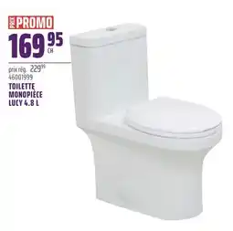Gagnon - La Grande Quincaillerie TOILETTE MONOPIÈCE LUCY 4.8 L offer