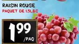 Marche Salaberry RAISIN ROUGE offer