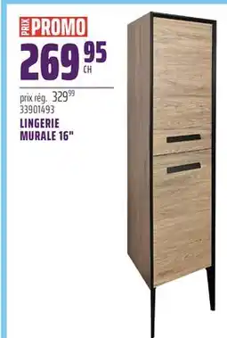 Gagnon - La Grande Quincaillerie LINGERIE MURALE 16 CDC TECH offer