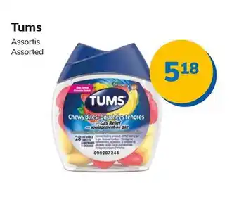 Accès pharma Tums offer