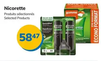 Accès pharma Nicorette offer