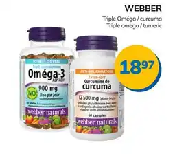 Accès pharma WEBBER Triple omega / tumeric offer