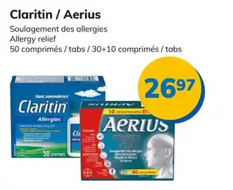 Accès pharma Claritin / Aerius Allergy Relief offer