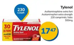 Accès pharma Tylenol Acetaminophen Extra Strength offer