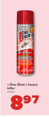 Matériaux Pont Masson One-Shot Insect killer offer