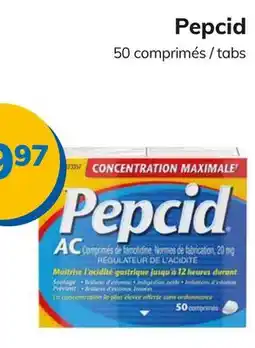 Accès pharma Pepcid offer