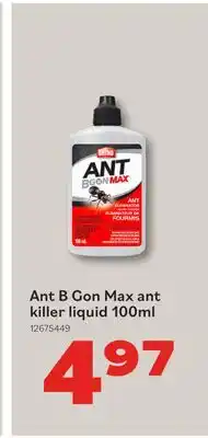 Matériaux Pont Masson Ant B Gon Max ant killer liquid 100ml offer