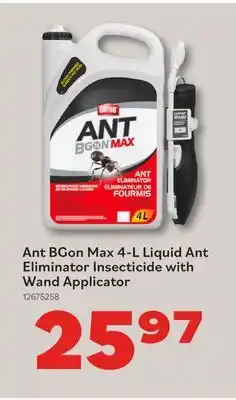 Matériaux Pont Masson Ant BGon Max 4-L Liquid Ant Eliminator Insecticide with Wand Applicator offer