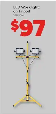 Matériaux Pont Masson LED Worklight on Tripod offer