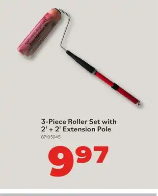 Matériaux Pont Masson 3-Piece Roller Set with 2' + 2' Extension Pole offer