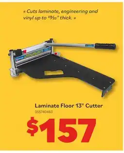 Matériaux Pont Masson Laminate Floor 13 Cutter offer
