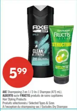 Pharmaprix AXE Shampooing offer