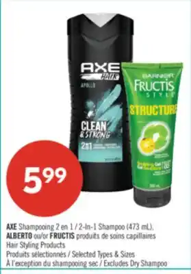 Pharmaprix AXE Shampooing offer
