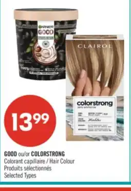 Pharmaprix GOOD or COLORSTRONG Hair Colour offer