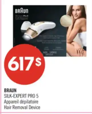 Pharmaprix BRAUN SILK-EXPERT PRO 5 Hair Removal Device offer