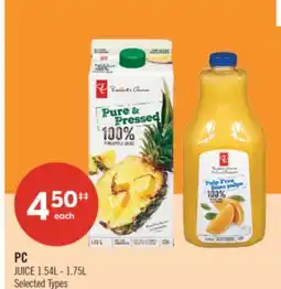 Pharmaprix PC JUICE offer