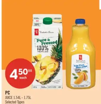 Pharmaprix PC JUICE offer