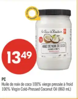Pharmaprix PC 100% Virgin Cold-Pressed Coconut Oil offer