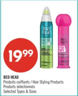 Pharmaprix BED HEAD Hair Styling Products offer