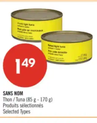 Pharmaprix NO NAME Tuna offer