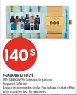Pharmaprix PHARMAPRIX LA BEAUTÉ MEN'S DISCOVERY Fragrance Collection offer