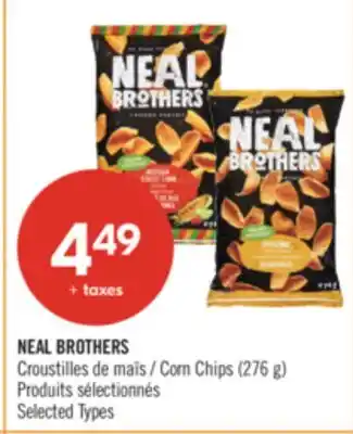 Pharmaprix NEAL BROTHERS Corn Chips offer