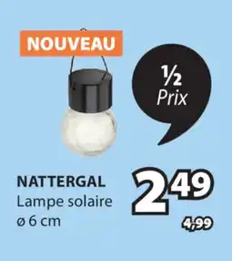 JYSK Lampe solaire NATTERGAL offer
