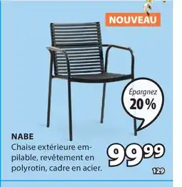 JYSK Chaise extérieure empilable NABE offer