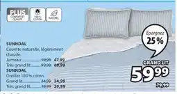JYSK SUNNDAL Couette naturelle,légérement chaude offer