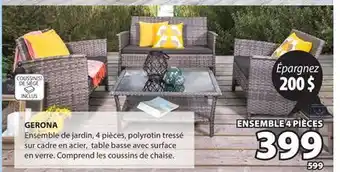 JYSK Ensemble de jardin Gerona offer