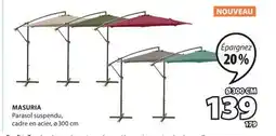 JYSK Parasol suspendu MASURIA offer