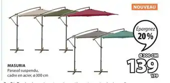 JYSK Parasol suspendu MASURIA offer
