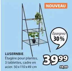 JYSK LUSERNBIE Étagére pour plantes offer