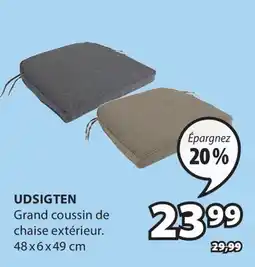 JYSK UDSIGTEN Grand coussin de chaise extérieur offer