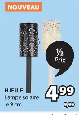 JYSK Lampe solaire ø 9 cm HJEJLE offer