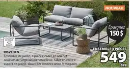 JYSK RISVEDEN Ensemble de jardin offer