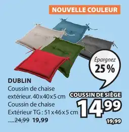 JYSK DUBLIN coussin de chaise offer