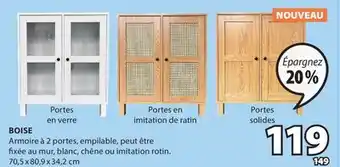 JYSK Armoire BOISE offer