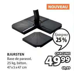 JYSK BJURSTEN Base de parasol offer