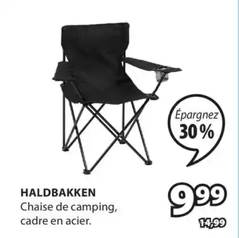 JYSK Chaise de camping HALDBAKKEN offer