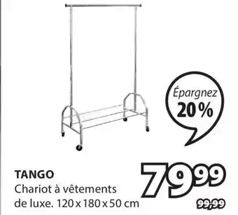 JYSK Chariot à vêtements de luxe TANGO offer