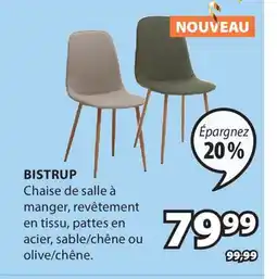 JYSK Chaise de salle à manger BISTRUP offer