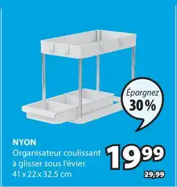 JYSK Nyon Organisateur Coulissant à Glisser sous l'évier offer